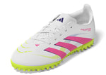adidas Predator Club Turf Boots Junior White/Pink
