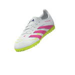 adidas Predator Club Turf Boots Junior White/Pink