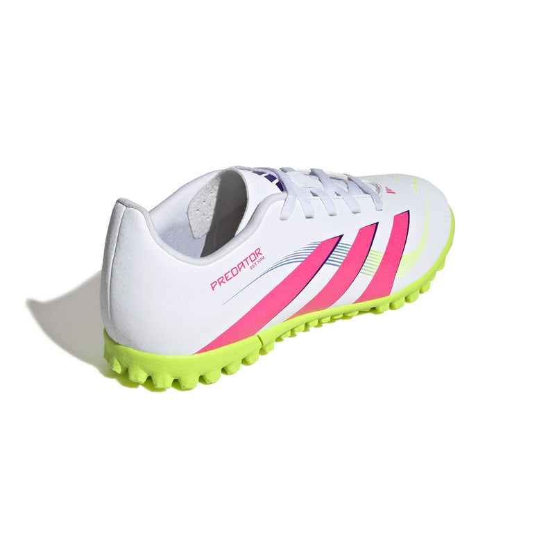 adidas Predator Club Turf Boots Junior White/Pink