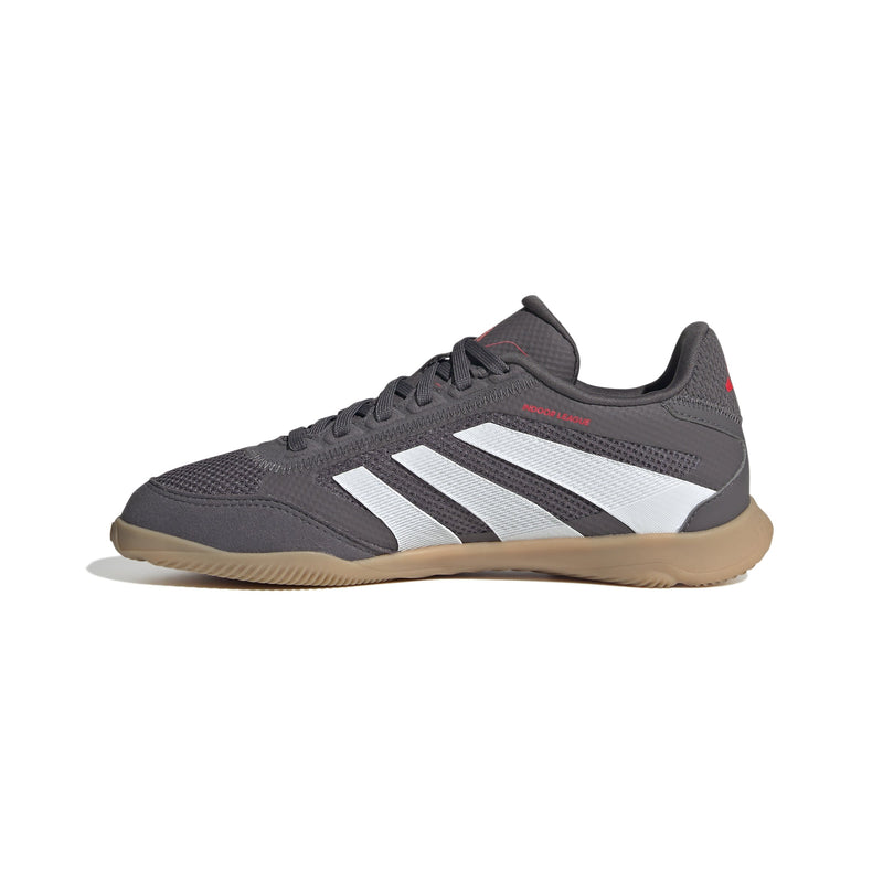 adidas Predator League Indoor Boots Junior Grey/White