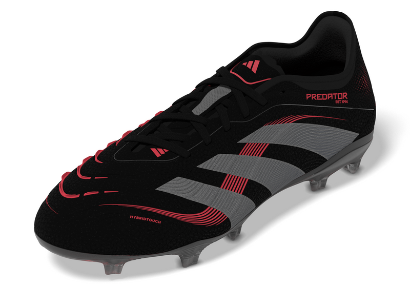 adidas Predator Pro Firm Ground Boots Black/Red