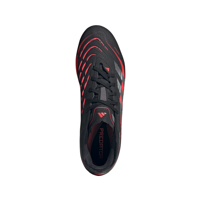 adidas Predator Pro Firm Ground Boots Black/Red