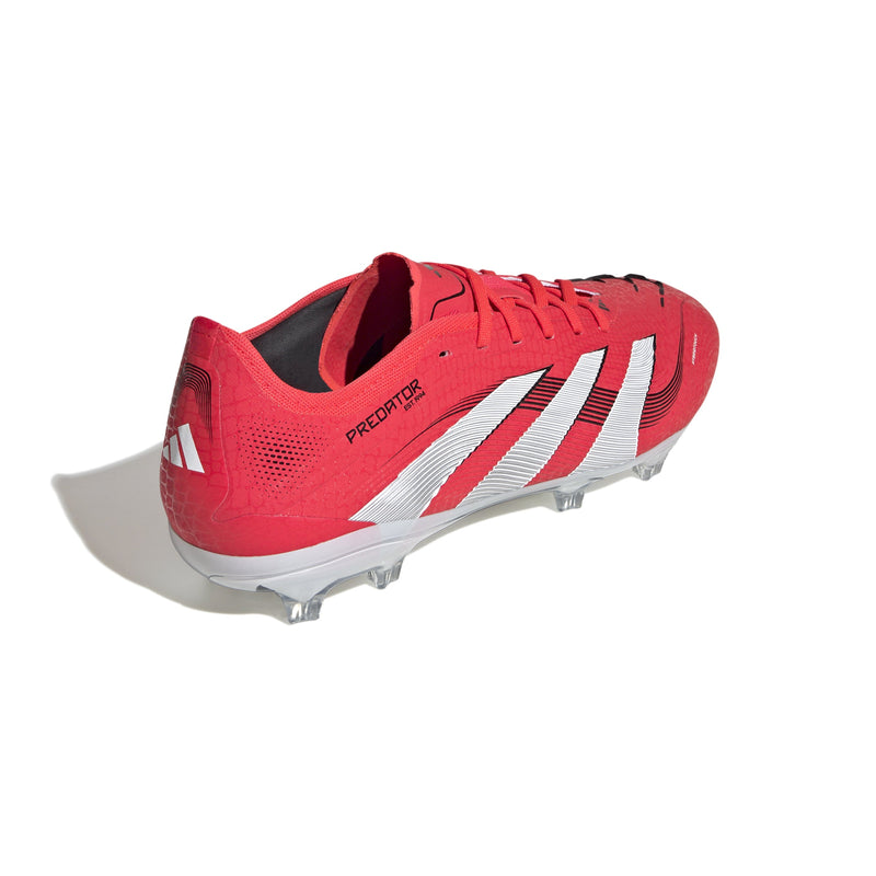 adidas Predator Pro FG Firm Ground Boots Red/White