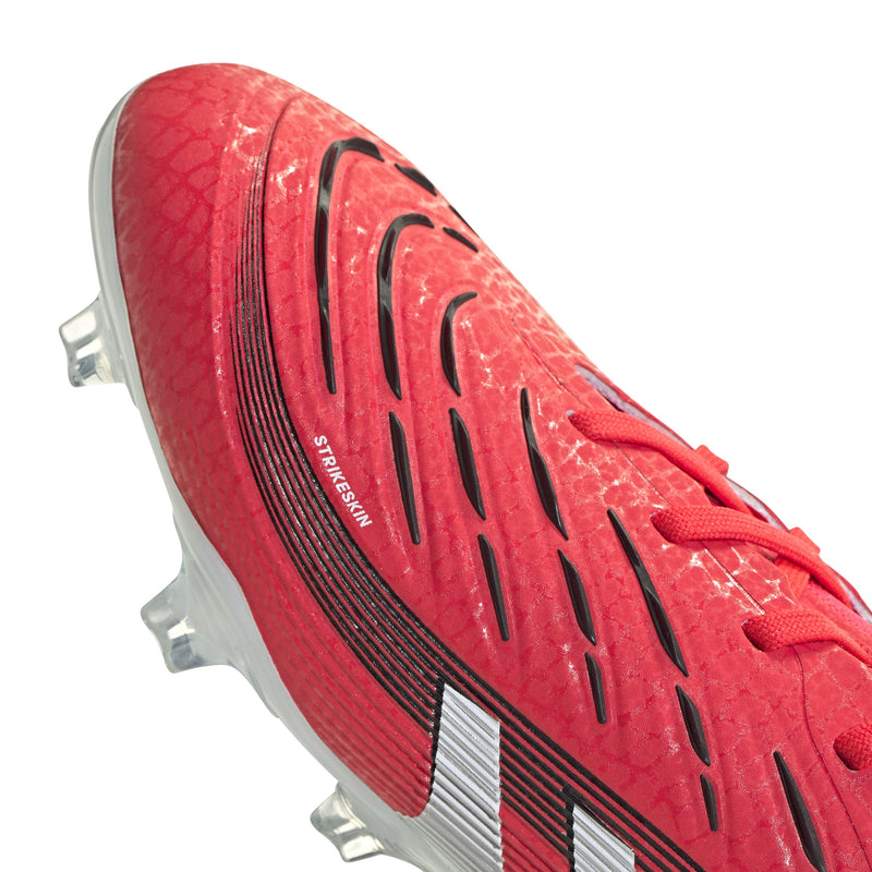 adidas Predator Pro FG Firm Ground Boots Red/White
