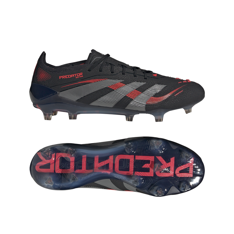 adidas Predator Elite Firm Ground Boots Black/Red