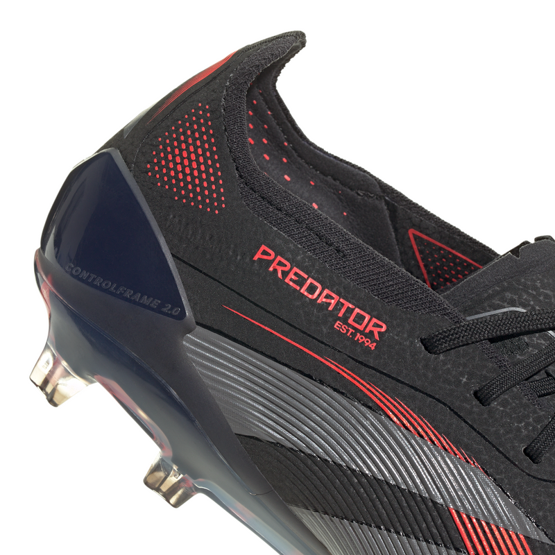 adidas Predator Elite Firm Ground Boots Black/Red