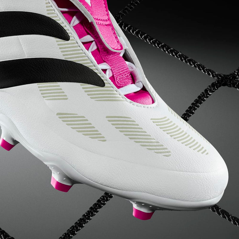 adidas Predator Precision.3 FG Firm Ground Boots White/Black