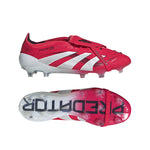 adidas Predator Elite Fold-Over Tongue FG Firm Ground Boots Red/White