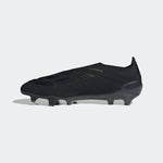adidas Predator Elite LL FG Laceless Firm Ground Boots Black/Carbon/Gold Metallic