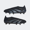adidas Predator Elite LL FG Laceless Firm Ground Boots Black/Carbon/Gold Metallic