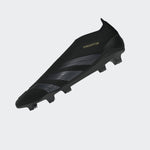 adidas Predator Elite LL FG Laceless Firm Ground Boots Black/Carbon/Gold Metallic