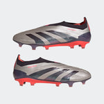 adidas Predator Elite LL FG Laceless Firm Ground Boots Platin Metallic/Black/Carbon