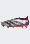 adidas Predator Elite LL FG Laceless Firm Ground Boots Platin Metallic/Black/Carbon