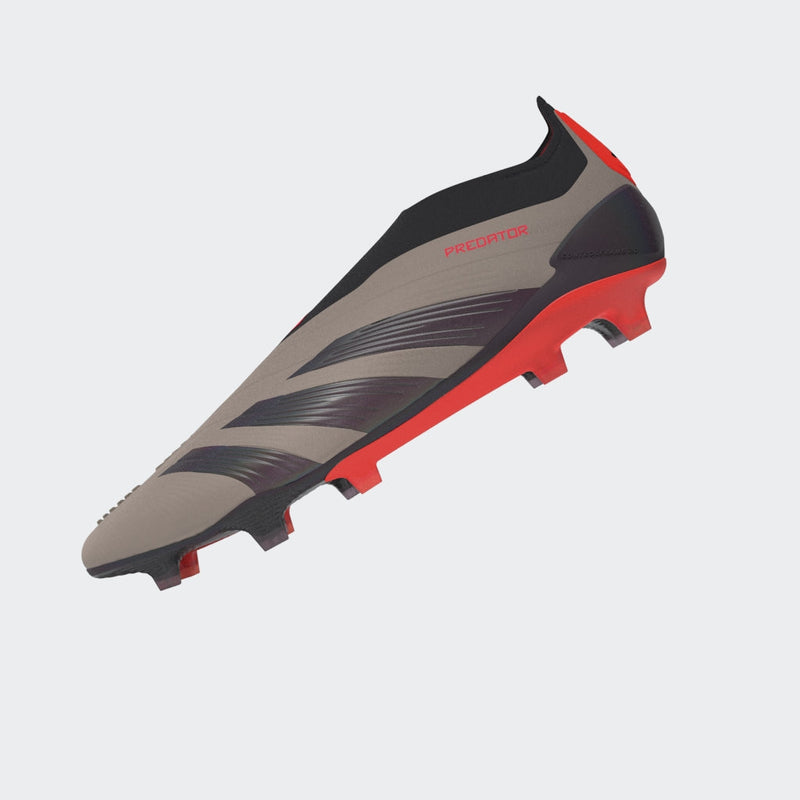adidas Predator Elite LL FG Laceless Firm Ground Boots Platin Metallic/Black/Carbon