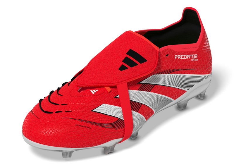 adidas Predator Elite Fold-Over Tongue Firm Ground Boots Kids Red/White