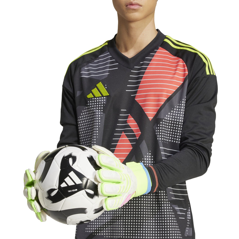 adidas Predator Match Fingersave Goalkeeper Gloves White