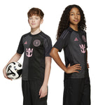 adidas Youth Inter Miami CF Messi Away Jersey 24/25 Black