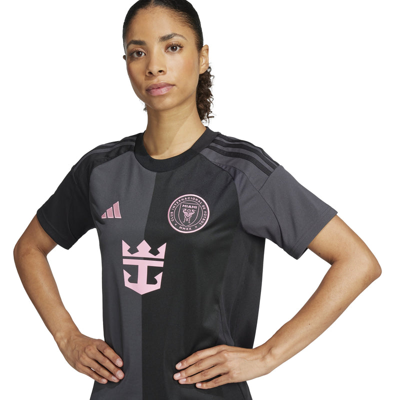 adidas Women's Inter Miami CF Away Jersey 25/26 Black