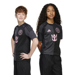 adidas Youth Inter Miami CF Away Jersey 25/26 Black