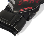 adidas Predator Match Fingersave Goalkeeper Gloves Black/Red