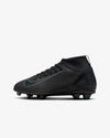 Nike Jr Superfly 10 Club FG Firm Ground Football Boots Black/Deep Jungle/Black