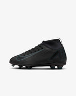 Nike Jr Superfly 10 Club FG Firm Ground Football Boots Black/Deep Jungle/Black