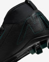 Nike Jr Superfly 10 Club FG Firm Ground Football Boots Black/Deep Jungle/Black