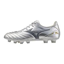 Mizuno Morelia Neo IV Pro FG Firm Ground Silver/Gold