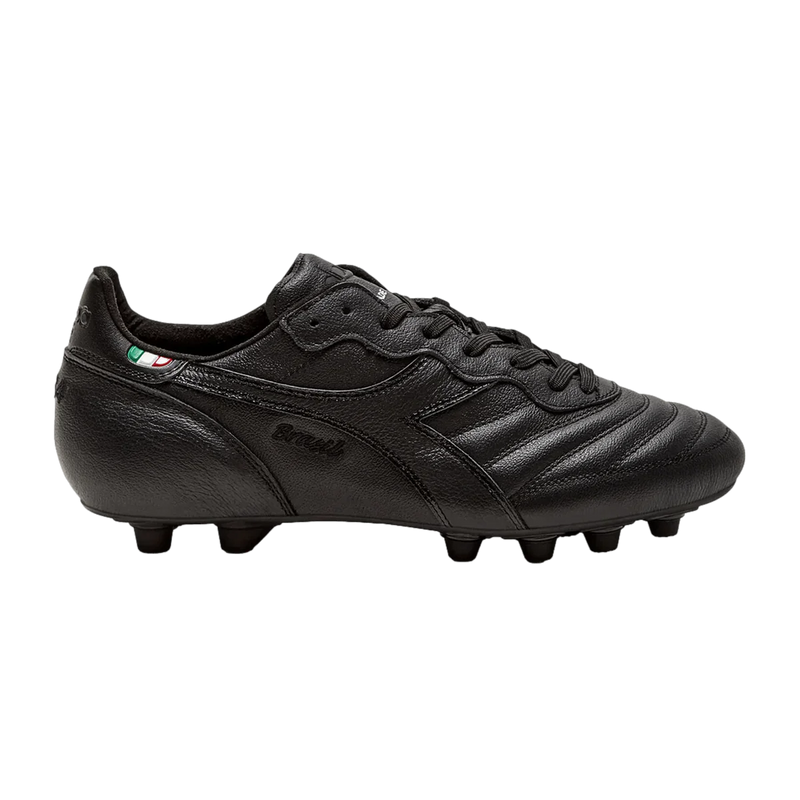 Diadora Brasil Italy OG LT+ MDU Firm Ground Football Boots Black