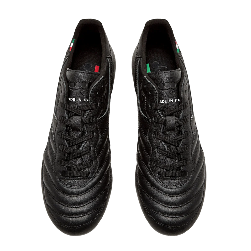 Diadora Brasil Italy OG LT+ MDU Firm Ground Football Boots Black