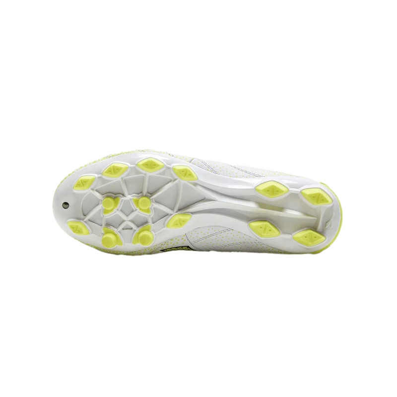 Diadora Brasil Elite GR LT LPU Youth Firm Ground Boots White/Black/Yellow
