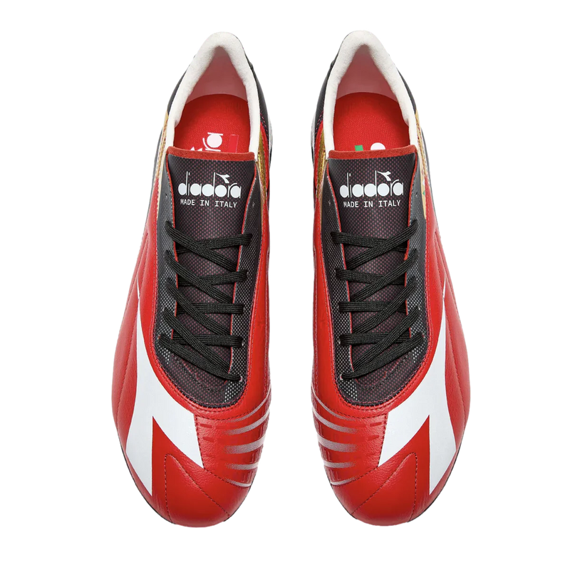 Diadora Maximus Veloce ITA SLX FG Firm Ground Boots Red/White/Black