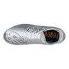 New Balance  Kid's Furon V7 Dispatch JR FG Firm Ground Football Boots Silver