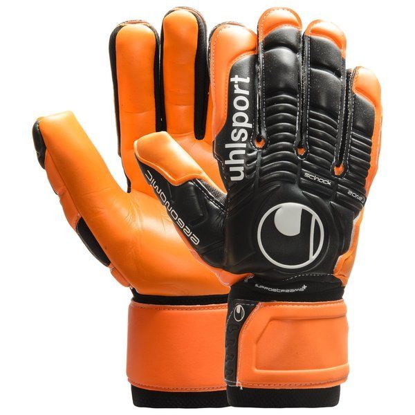 Uhlsport Ergonomic HN Soft Support Frame Goalkeeper Gloves Orange/Black