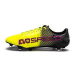 PUMA Evospeed 1.5 Tricks FG Firm Ground Football Boots Pink Glo/Safety Yellow