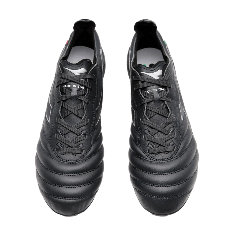 Diadora Men's Brasil Elite Tech ITA LPX FG Firm Ground Football Boots Black