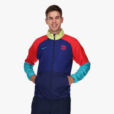 Nike Barcelona Graphic Jacket Royal