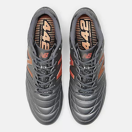 New Balance 442 V2 Pro FG Soccer Cleats Silver