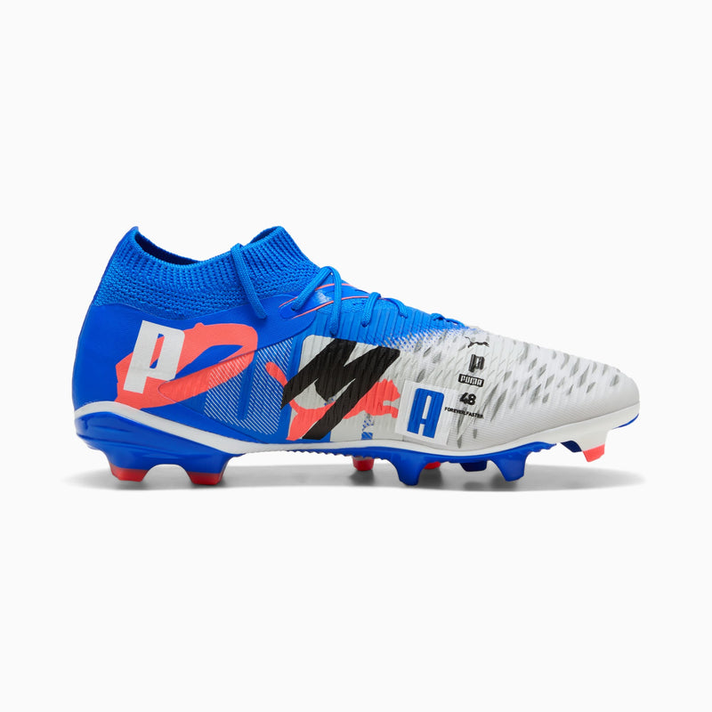 PUMA Future 8 Match Forever FG/AG Firm Ground Soccer White/Blue