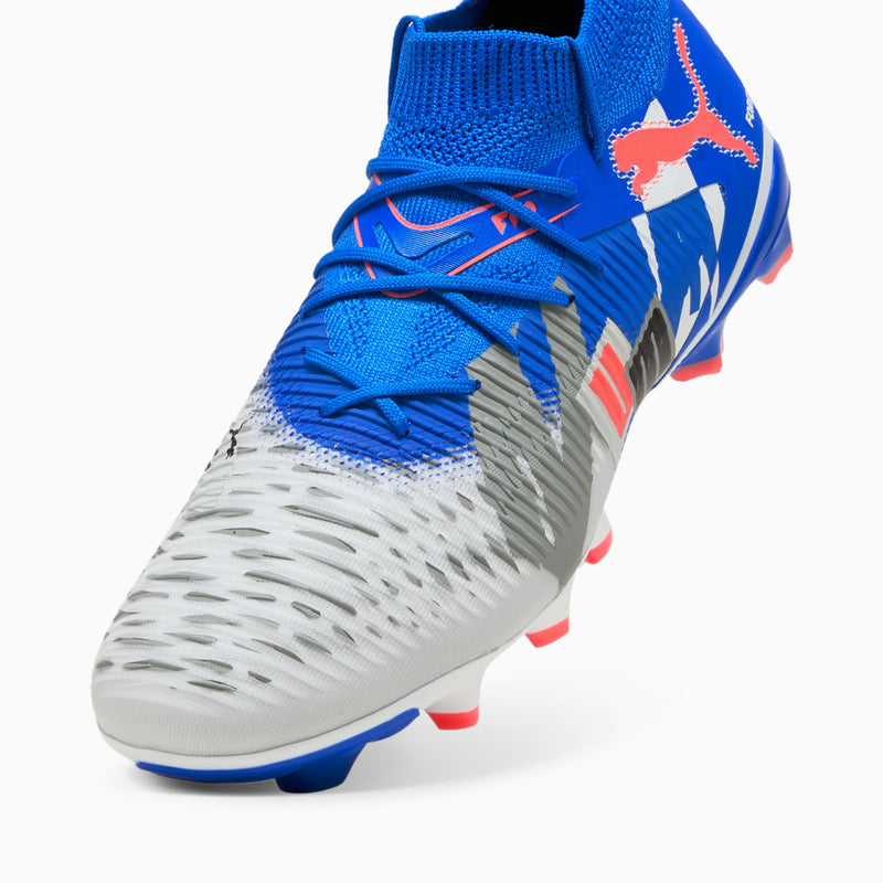PUMA Future 8 Match Forever FG/AG Firm Ground Soccer White/Blue
