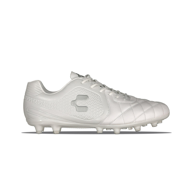 Charly Legendario 2.0 LT Soccer Cleats White/Silver