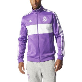 adidas Real M 3S Trk Top Purple-Whi