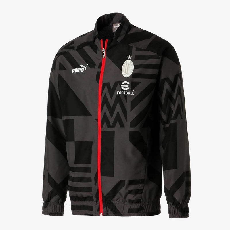 Puma AC Milan Pre-match Jacket Black