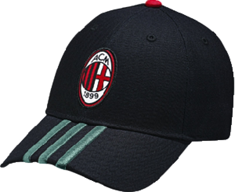 A AC Milan 3S Cap Black/Red