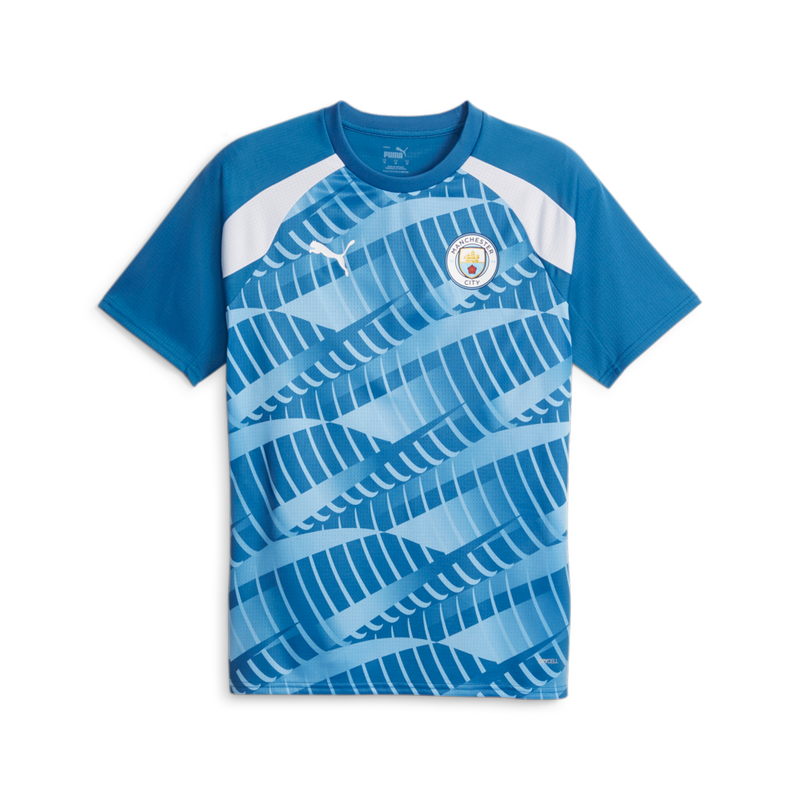 PUMA Manchester City Prematch Short Sleeve Jersey