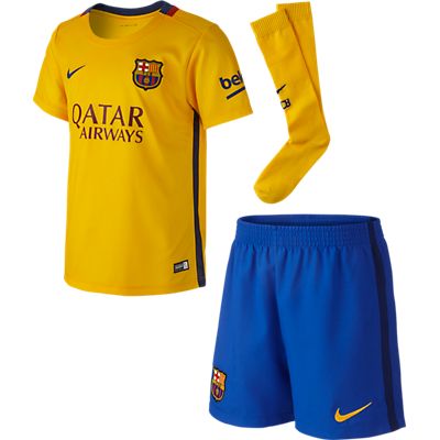Nike Barcelona Away LB Kit 15 Gol