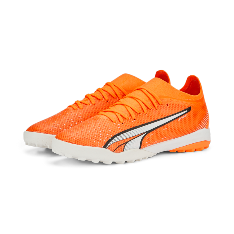Puma Ultra Match TT Turf Boots Orange/White