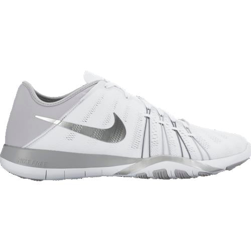 Nike Women Free Trg White-Silver