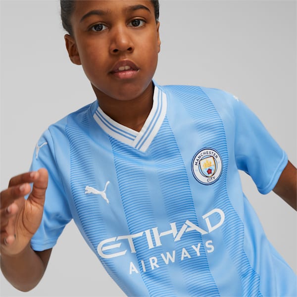 PUMA Youth Manchester City Home Jersey 23