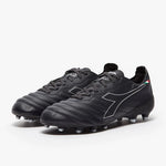 Diadora Brasil Elite Tech Italia Tech FG LPX Firm Grund Football Boots Anthracite Black/Silver